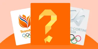 Afbeelding vraag oranje