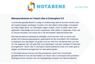 NotaBene Nieuwsrekenen Teach oktober 2026