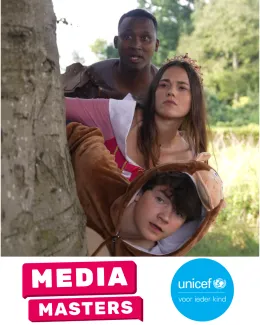 Staand campagnebeeld Unicef MediaMasters