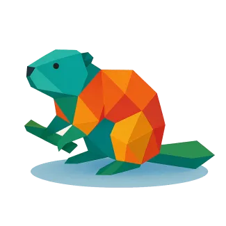 Bever aan het werk